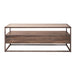 Jamestown Rectangular Cocktail Table in Brown - Discount Furniture World (Burlington,NC)