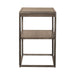 Jamestown Chair Side Table in Brown image