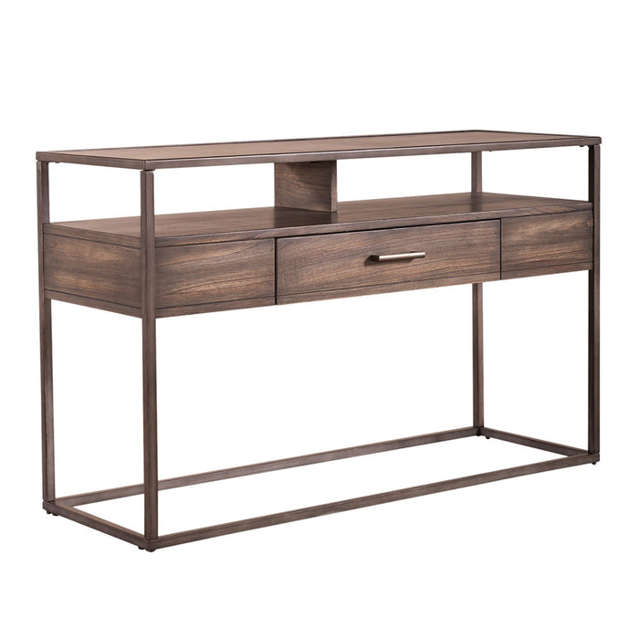 Jamestown Sofa Table in Brown - Discount Furniture World (Burlington,NC)