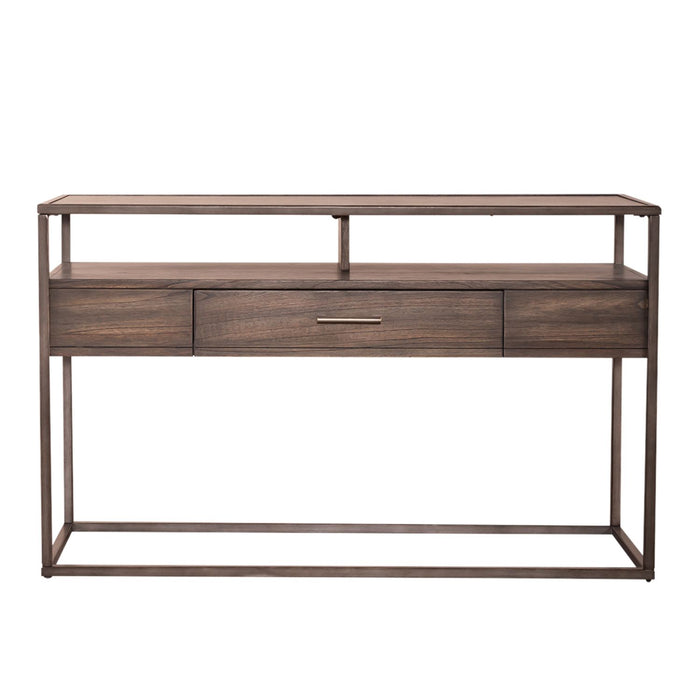 Jamestown Sofa Table in Brown - Discount Furniture World (Burlington,NC)