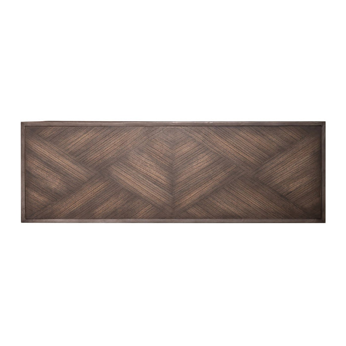 Jamestown Sofa Table in Brown - Discount Furniture World (Burlington,NC)