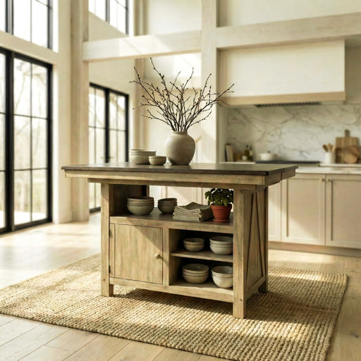 Lindsey Farm Gathering Table Set - Discount Furniture World (Burlington,NC)
