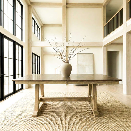 Lindsey Farm Trestle Table Set - Discount Furniture World (Burlington,NC)
