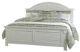 Liberty Furniture Summer House King Panel Bed in Oyster White image