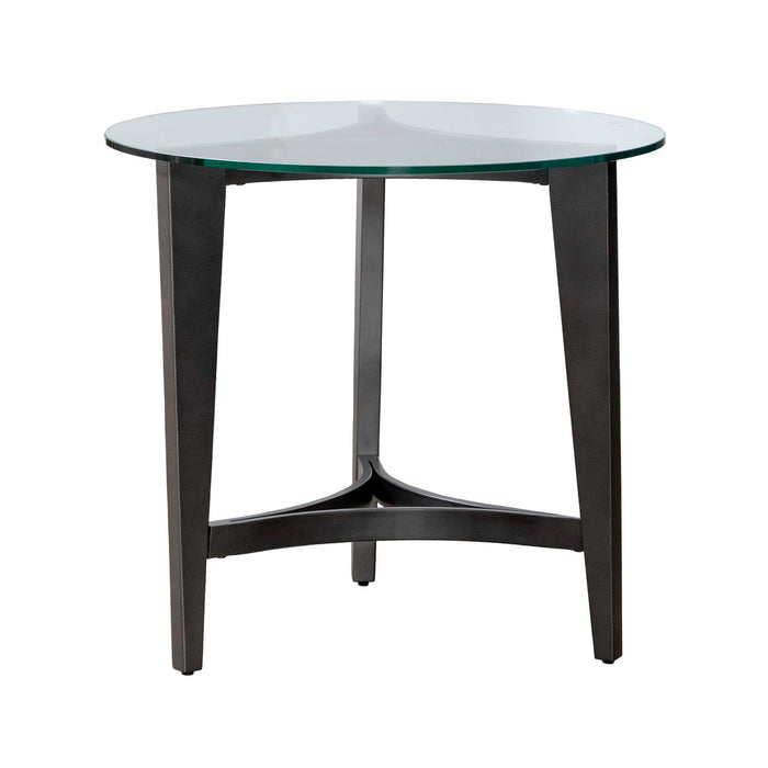 Capri Round End Table - Discount Furniture World (Burlington,NC)