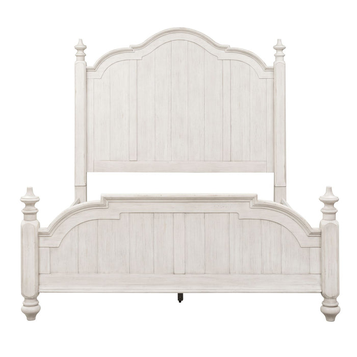 Farmhouse Reimagined King Poster Bed - Discount Furniture World (Burlington,NC)