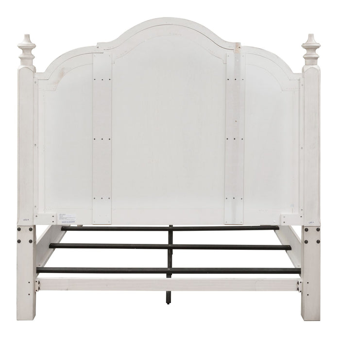 Farmhouse Reimagined King Poster Bed - Discount Furniture World (Burlington,NC)