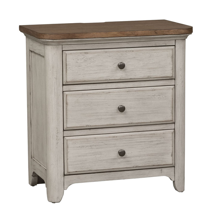Farmhouse Reimagined King Sleigh Bed, Dresser & Mirror, Night Stand - Discount Furniture World (Burlington,NC)