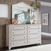 Farmhouse Reimagined Queen Poster Bed, Dresser & Mirror, Chest - Discount Furniture World (Burlington,NC)
