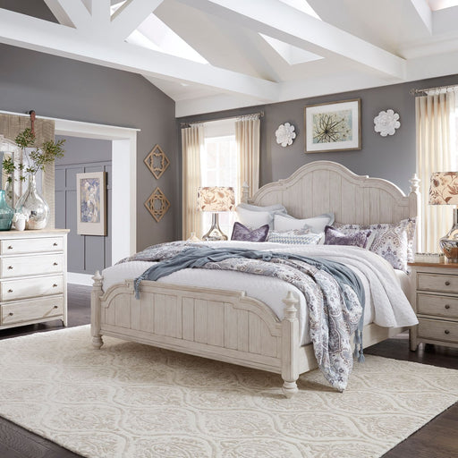 Farmhouse Reimagined Queen Poster Bed, Dresser & Mirror, Night Stand image