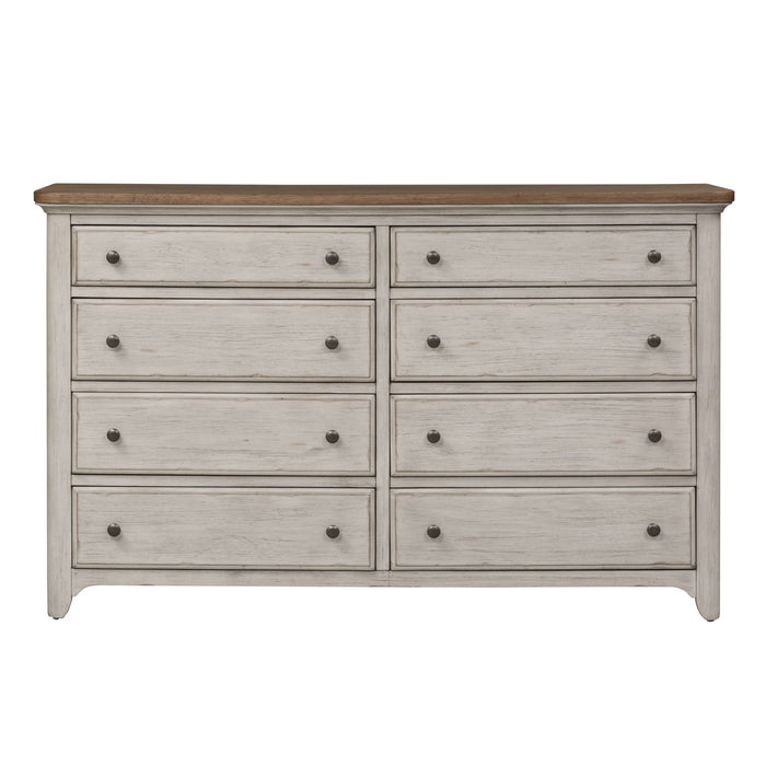 Farmhouse Reimagined Drawer Dresser in Antique White image