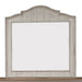 Farmhouse Reimagined Mirror in Antique White - Discount Furniture World (Burlington,NC)