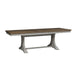 Farmhouse Reimagined 6 Piece Trestle Table Set - Discount Furniture World (Burlington,NC)