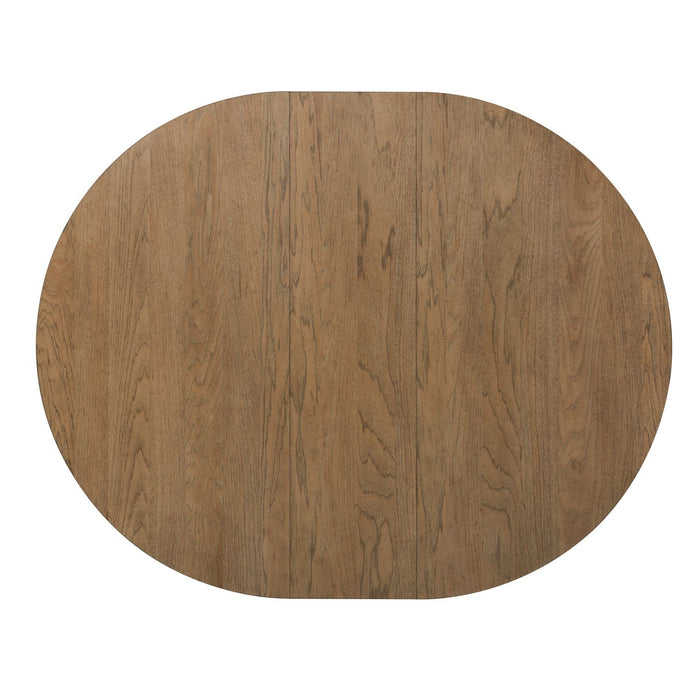 Farmhouse Reimagined Pedestal Table - Discount Furniture World (Burlington,NC)