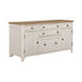 Farmhouse Reimagined Door Credenza in Antique White image