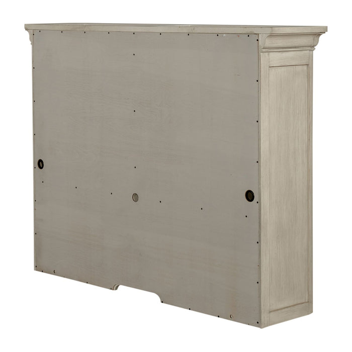 Farmhouse Reimagined Credenza Hutch in Antique White - Discount Furniture World (Burlington,NC)