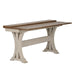 Farmhouse Reimagined Flip Lid Sofa Table in Antique White - Discount Furniture World (Burlington,NC)