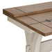 Farmhouse Reimagined Flip Lid Sofa Table in Antique White - Discount Furniture World (Burlington,NC)