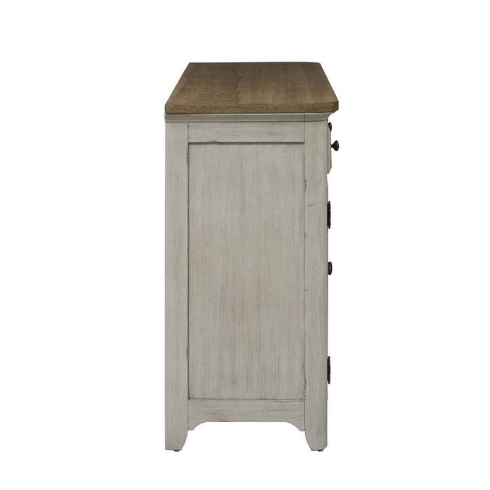 Farmhouse Reimagined Server - Discount Furniture World (Burlington,NC)