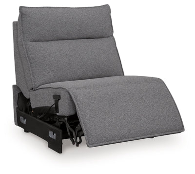 Modmax II Power Reclining Sectional with Audio Consoles - Discount Furniture World (Burlington,NC)