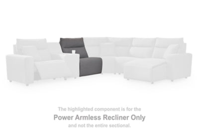 Modmax Power Reclining Sectional with Chaise - Discount Furniture World (Burlington,NC)