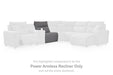 Modmax II Power Reclining Sectional with Audio Consoles - Discount Furniture World (Burlington,NC)