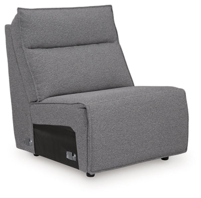 Modmax Power Reclining Sectional with Chaise - Discount Furniture World (Burlington,NC)