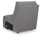 Modmax Power Reclining Sectional with Chaise - Discount Furniture World (Burlington,NC)