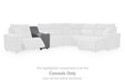 Modmax Power Reclining Sectional with Chaise - Discount Furniture World (Burlington,NC)