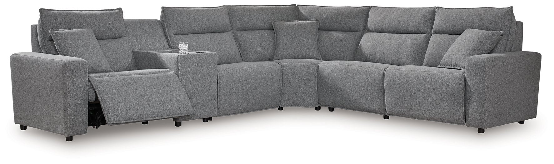 Modmax Power Reclining Sectional - Discount Furniture World (Burlington,NC)