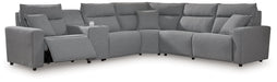 Modmax Power Reclining Sectional - Discount Furniture World (Burlington,NC)