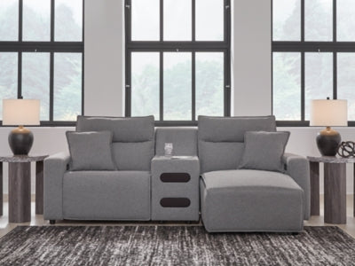 Modmax Power Reclining Sectional with Chaise - Discount Furniture World (Burlington,NC)