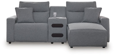 Modmax Power Reclining Sectional with Chaise - Discount Furniture World (Burlington,NC)