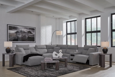 Modmax Power Reclining Sectional with Chaise - Discount Furniture World (Burlington,NC)