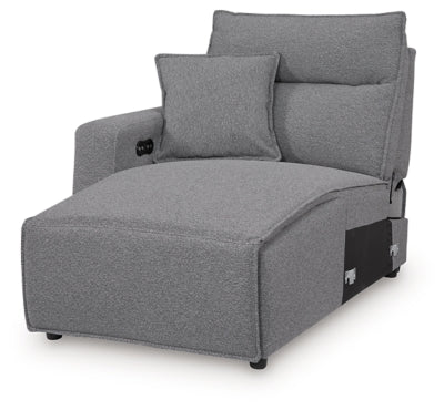 Modmax Power Reclining Sectional with Chaise - Discount Furniture World (Burlington,NC)