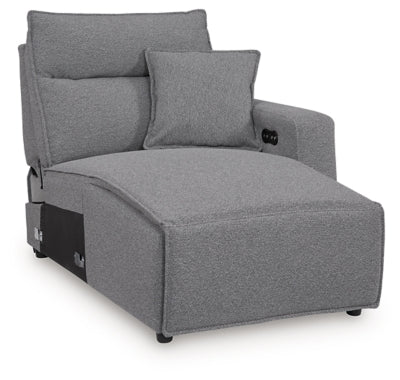 Modmax Power Reclining Sectional with Chaise - Discount Furniture World (Burlington,NC)