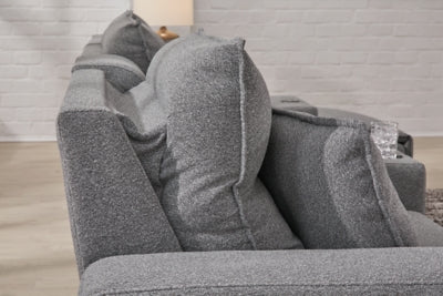 Modmax II Power Reclining Sectional with Audio Consoles - Discount Furniture World (Burlington,NC)