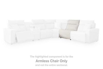 Modmax II Power Reclining Sectional with Audio Consoles - Discount Furniture World (Burlington,NC)