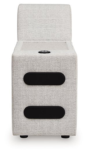 Modmax II Power Reclining Sectional with Audio Consoles - Discount Furniture World (Burlington,NC)