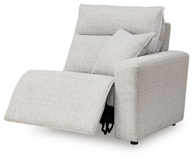 Modmax II Power Reclining Sectional with Audio Consoles - Discount Furniture World (Burlington,NC)