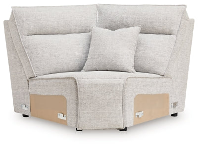 Modmax II Power Reclining Sectional with Audio Consoles - Discount Furniture World (Burlington,NC)