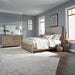 Brentwood King California Uph Bed, Dresser & Mirror image