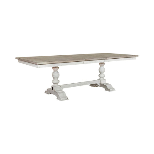 Whitney 7 Piece Trestle Table Set - Discount Furniture World (Burlington,NC)