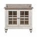 Whitney Server in Weathered Gray - Discount Furniture World (Burlington,NC)