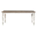 Whitney Rectangular Leg Table in Weathered Gray - Discount Furniture World (Burlington,NC)