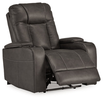 Feazada Power Recliner - Discount Furniture World (Burlington,NC)