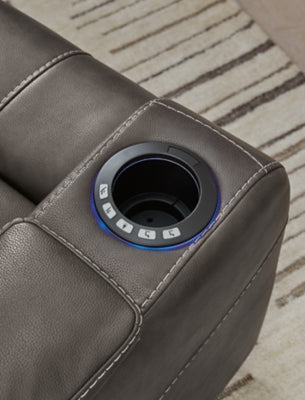 Feazada Power Recliner - Discount Furniture World (Burlington,NC)