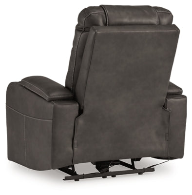 Feazada Power Recliner - Discount Furniture World (Burlington,NC)