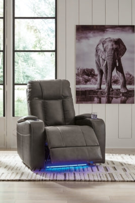 Feazada Power Recliner - Discount Furniture World (Burlington,NC)
