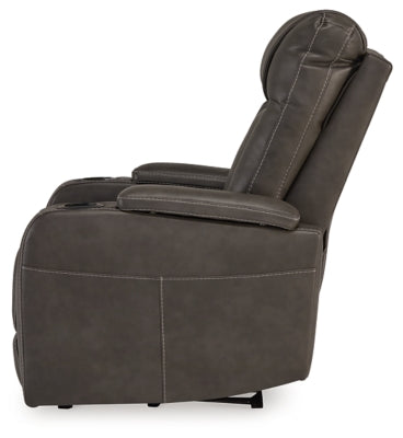 Feazada Power Recliner - Discount Furniture World (Burlington,NC)